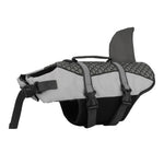 Ajexen Dog Life Jacket Shark Vest – Pet Swimming Safety Vest with Handle & Leash Ring, Summer Swimwear