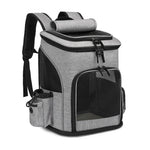 Ajexen Extendable Pet Bag Backpack – Large Capacity Foldable Carrier for Cats & Dogs, Travel-Friendly Design