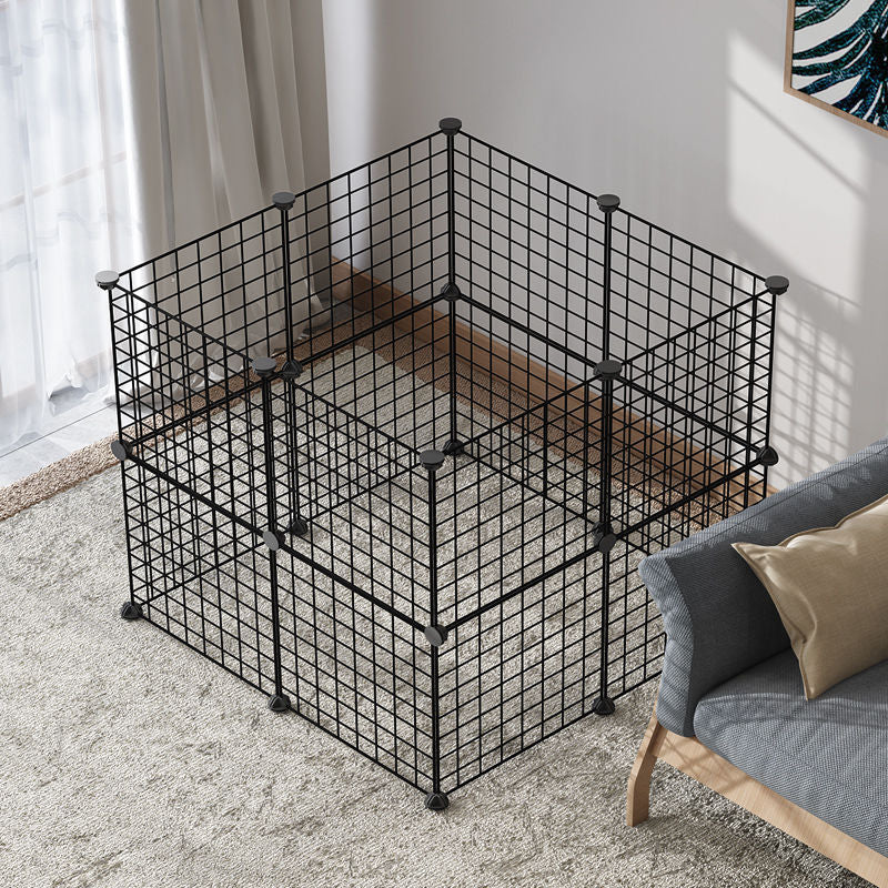 Ajexen Small Dog Indoor Isolation Fence Cage – Portable Pet Playpen, Safety Gate for Home Training