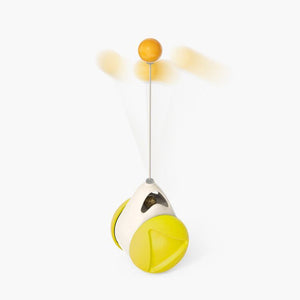 Ajexen Cat Rotating Windmill Toy – Multi-Function Scratcher, Catnip, Teeth Cleaning & Interactive Play