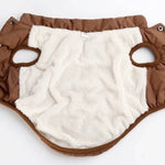 Ajexen Teddy Dog Clothes – Warm Cotton Pet Vest for Small & Medium Dogs, Autumn Winter Puppy Outfit