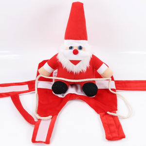 Ajexen Dog & Cat Christmas Clothes – Warm Pet Winter Outfit, Soft Cotton Holiday Coat for Small to Large Pets
