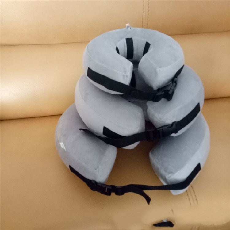Ajexen Protective Inflatable Pet Collar – Soft Recovery Cone for Dogs & Cats, Anti-Bite, Comfortable Design