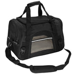 Ajexen Portable Breathable Car Pet Bag – Foldable Travel Carrier, Lightweight Canvas, Comfortable for Small Pets