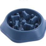 Ajexen Home Style Bone Slow Feeder Dog Bowl – Anti-Choking Design, Prevents Bloating