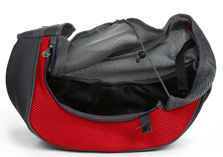 Ajexen Small Dog & Cat Travel Bag | Breathable Pet Shoulder Carrier for Safe & Comfortable Journeys