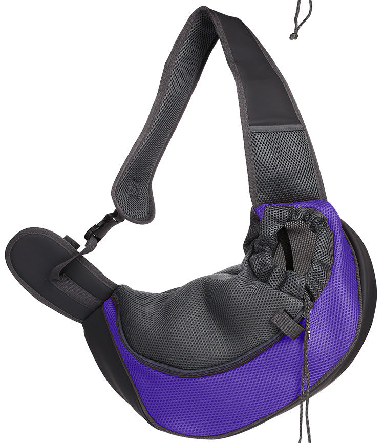 Ajexen Small Dog & Cat Travel Bag | Breathable Pet Shoulder Carrier for Safe & Comfortable Journeys