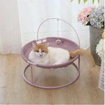 Ajexen Removable & Washable Cat Hammock Pet Bed – Cozy Elevated Nest for Cats & Small Dogs, All-Season Comfort