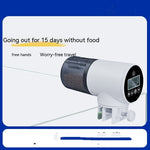 Ajexen Intelligent Fish Tank Feeder | Automatic Aquarium Feeder with Timer & USB Charging
