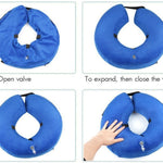 Ajexen Protective Inflatable Pet Collar – Soft Recovery Cone for Dogs & Cats, Anti-Bite, Comfortable Design
