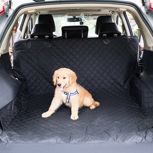Ajexen Pet Car Rear Seat Cushion | Waterproof Dog Travel Toilet & Car Seat Cover for Safe Journeys