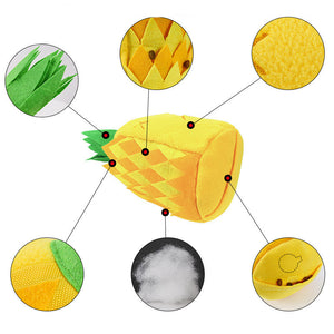 Ajexen Household Pineapple Sniffing Pet Toy – Interactive Dog Puzzle Toy for Stress Relief & Training