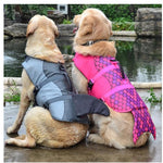 Ajexen Outdoor Pet Life Jacket – Dog Swimming Clothes, Safety Vest with Shark, Clownfish & Mermaid Design