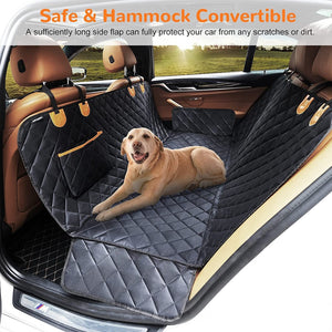 Ajexen Pet Car Rear Seat Cushion | Waterproof Dog Travel Toilet & Car Seat Cover for Safe Journeys