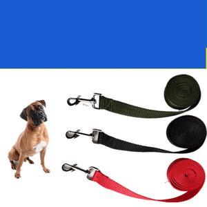 Ajexen Durable Nylon Dog Leash 2.5CM Wide – Extra Long Training & Walking Leash for Small to Large Dogs