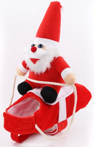Ajexen Dog & Cat Christmas Clothes – Warm Pet Winter Outfit, Soft Cotton Holiday Coat for Small to Large Pets