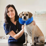 Ajexen Protective Inflatable Pet Collar – Soft Recovery Cone for Dogs & Cats, Anti-Bite, Comfortable Design