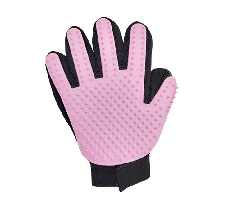 Ajexen Pet Grooming Gloves for Dogs & Cats – Hair Removal, Massage & Cleaning Mitts for Shedding Control
