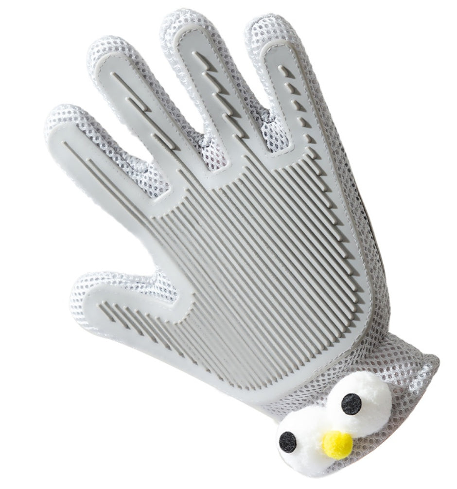 Ajexen Cat Grooming Gloves & Brushes – Hair Removal, Massage Combs for Dogs & Cats | Pet Deshedding Tool
