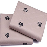 Ajexen Pet Dog Paw Print Non-Slip Cushion – Soft Washable Dog Mat, Durable Pet Bed Pad for All Breeds