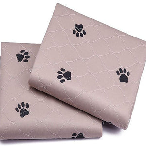 Ajexen Pet Dog Paw Print Non-Slip Cushion – Soft Washable Dog Mat, Durable Pet Bed Pad for All Breeds