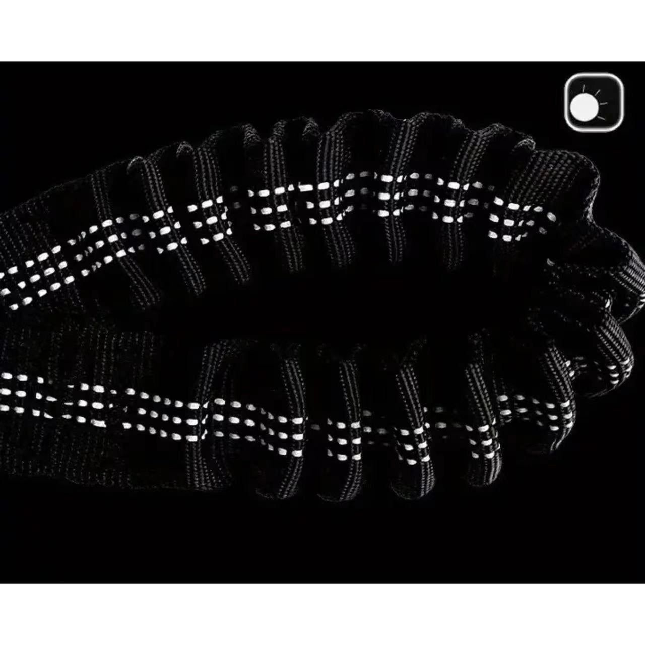 Ajexen Dual Dog Leash with Waist Belt – Explosion-Proof Nylon Rope for Large Dogs, Hands-Free Walking