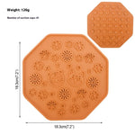 Silicone Pet Licking Mat – Slow Feeder, Shower Distraction & Anxiety Relief with Suction Cups for Dogs & Cats