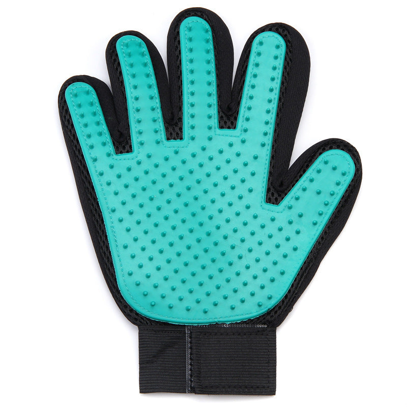 Ajexen Pet Grooming Gloves for Dogs & Cats – Hair Removal, Massage & Cleaning Mitts for Shedding Control