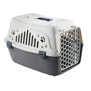 Ajexen Cat Air Box & Dog Carrier – Durable PP Travel Cage for Small Pets, Airline Approved Pet Flight Case