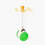 Ajexen Cat Rotating Windmill Toy – Multi-Function Scratcher, Catnip, Teeth Cleaning & Interactive Play