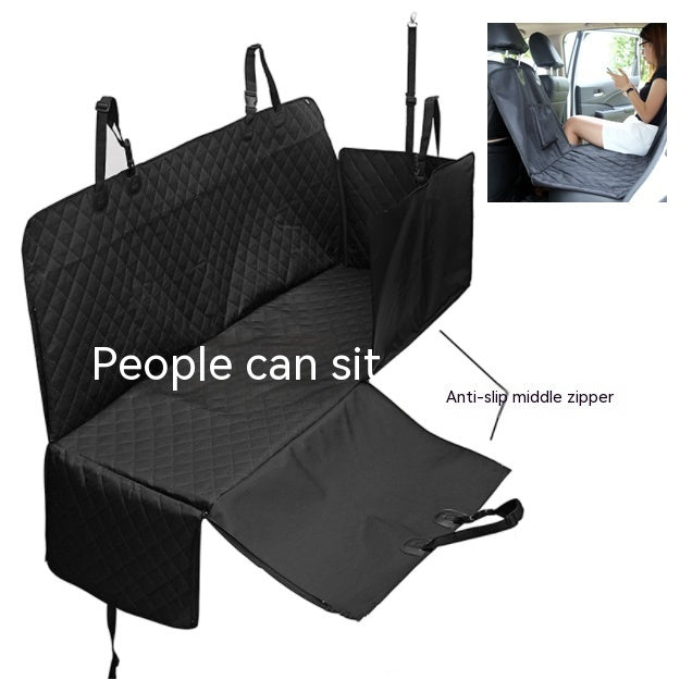 Ajexen Pet Car Rear Seat Cushion | Waterproof Dog Travel Toilet & Car Seat Cover for Safe Journeys