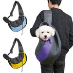 Ajexen Small Dog & Cat Travel Bag | Breathable Pet Shoulder Carrier for Safe & Comfortable Journeys