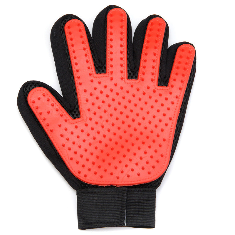 Ajexen Pet Grooming Gloves for Dogs & Cats – Hair Removal, Massage & Cleaning Mitts for Shedding Control