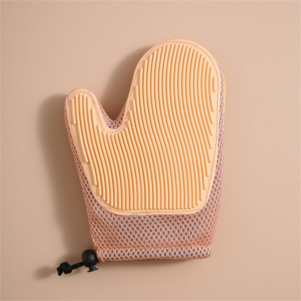 Ajexen Cat & Dog Grooming Glove – Pet Hair Remover Mitt for Shedding, Bathing & Massage
