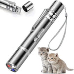 Ajexen Cat Toy Pointer – 7-in-1 Interactive Laser Wand | USB Rechargeable Indoor Pet Toy for Cats & Dogs