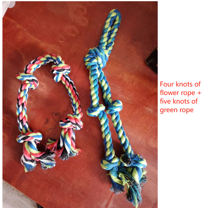 Ajexen Durable Dog Rope Toy – Teeth Cleaning, Tug of War, Interactive Chew Toy for Aggressive Chewers