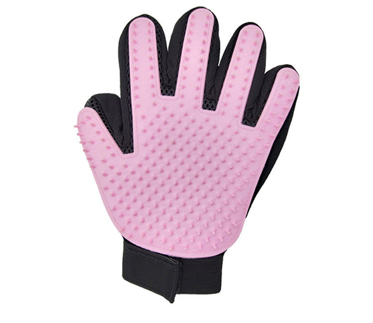 Ajexen Pet Grooming Gloves for Dogs & Cats – Hair Removal, Massage & Cleaning Mitts for Shedding Control