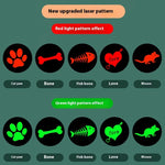 Ajexen Charging Projection Cat Teasing Flashlight – USB Rechargeable Stainless Steel Interactive Cat Toy Light