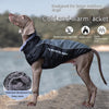 Ajexen Autumn & Winter Pet Reflective Padded Coat – Warm Waterproof Cotton Dog Jacket for Cold Weather, Multiple Sizes & Colors