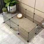 Ajexen Small Dog Indoor Isolation Fence Cage – Portable Pet Playpen, Safety Gate for Home Training