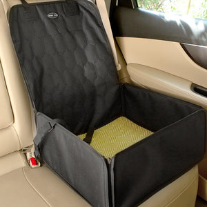 Ajexen Pet Car Rear Seat Cushion | Waterproof Dog Travel Toilet & Car Seat Cover for Safe Journeys