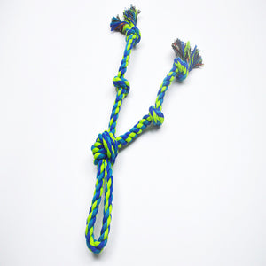 Ajexen Durable Dog Rope Toy – Teeth Cleaning, Tug of War, Interactive Chew Toy for Aggressive Chewers