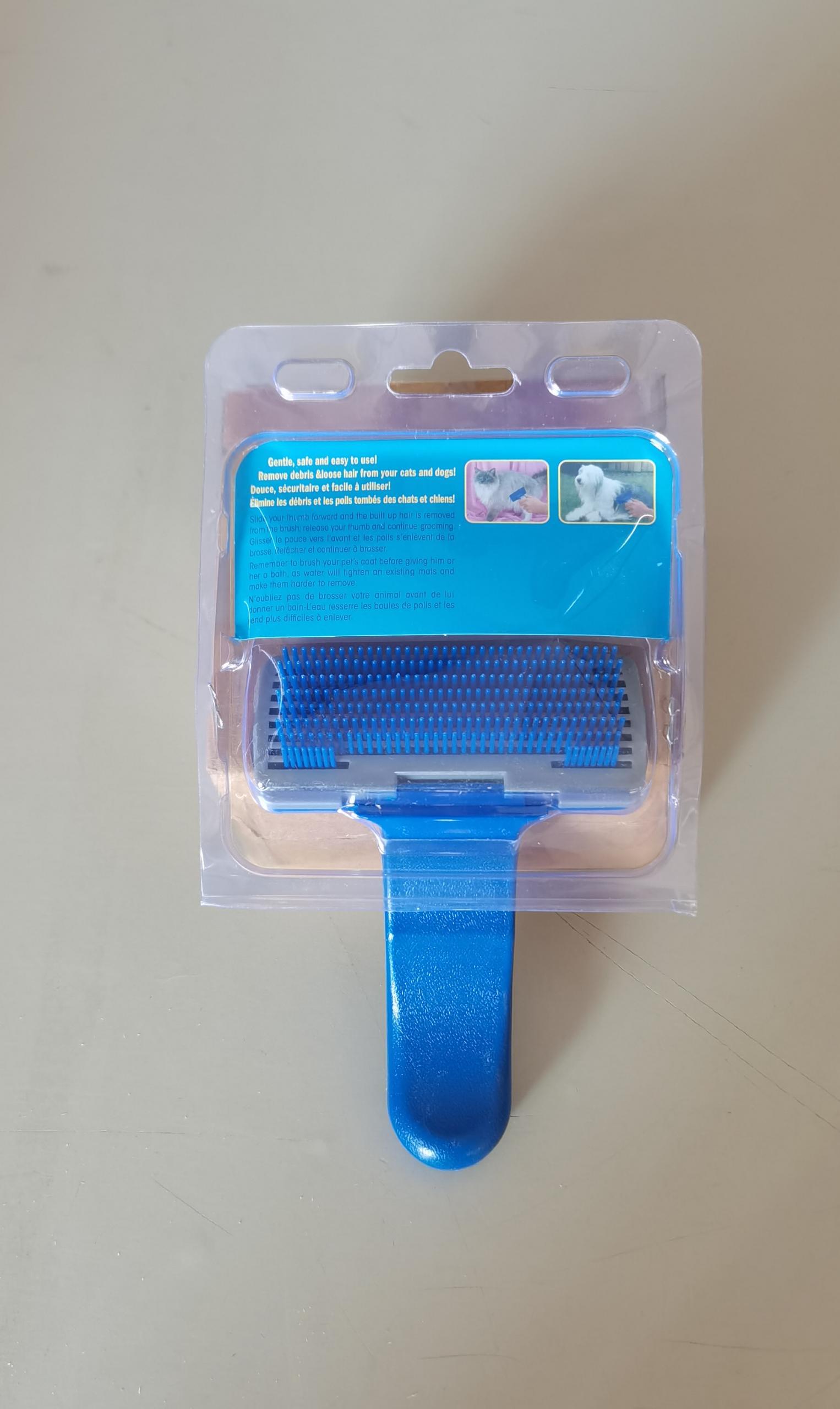 Ajexen Self-Cleaning Pet Brush Comb for Dogs & Cats – Grooming Tool for Hair Removal, Massage & Shedding Control