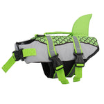 Ajexen Dog Life Jacket Shark Vest – Pet Swimming Safety Vest with Handle & Leash Ring, Summer Swimwear