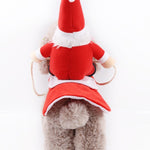 Ajexen Dog & Cat Christmas Clothes – Warm Pet Winter Outfit, Soft Cotton Holiday Coat for Small to Large Pets