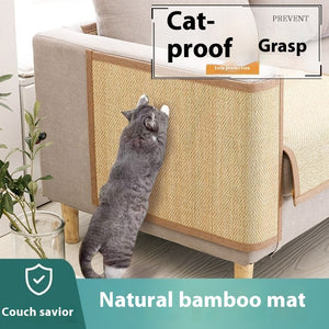 Ajexen Cat Scratch Pad Protective Sticker – Wear-Resistant Wall & Furniture Protector for Sofas, Beds, Doors