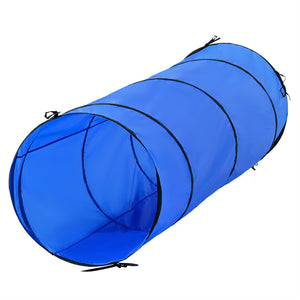 Ajexen VEVOR 5 PCS Dog Agility Training Equipment Set – Hurdles, Tunnel, Jump Ring & More for Pet Exercise & Obedience