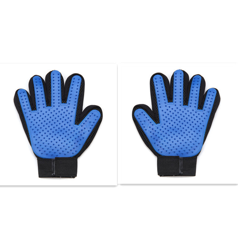 Ajexen Pet Grooming Gloves for Dogs & Cats – Hair Removal, Massage & Cleaning Mitts for Shedding Control