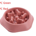 Ajexen Home Style Bone Slow Feeder Dog Bowl – Anti-Choking Design, Prevents Bloating