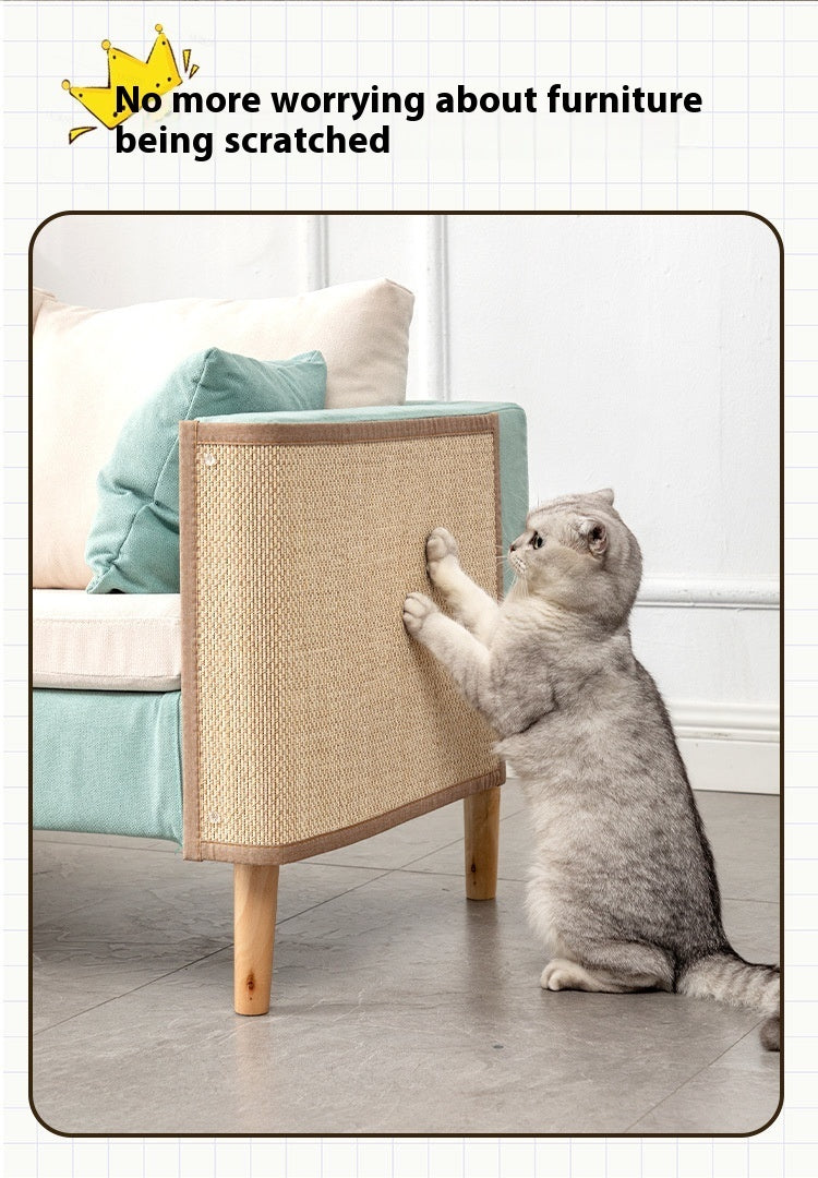 Ajexen Cat Scratch Pad Protective Sticker – Wear-Resistant Wall & Furniture Protector for Sofas, Beds, Doors